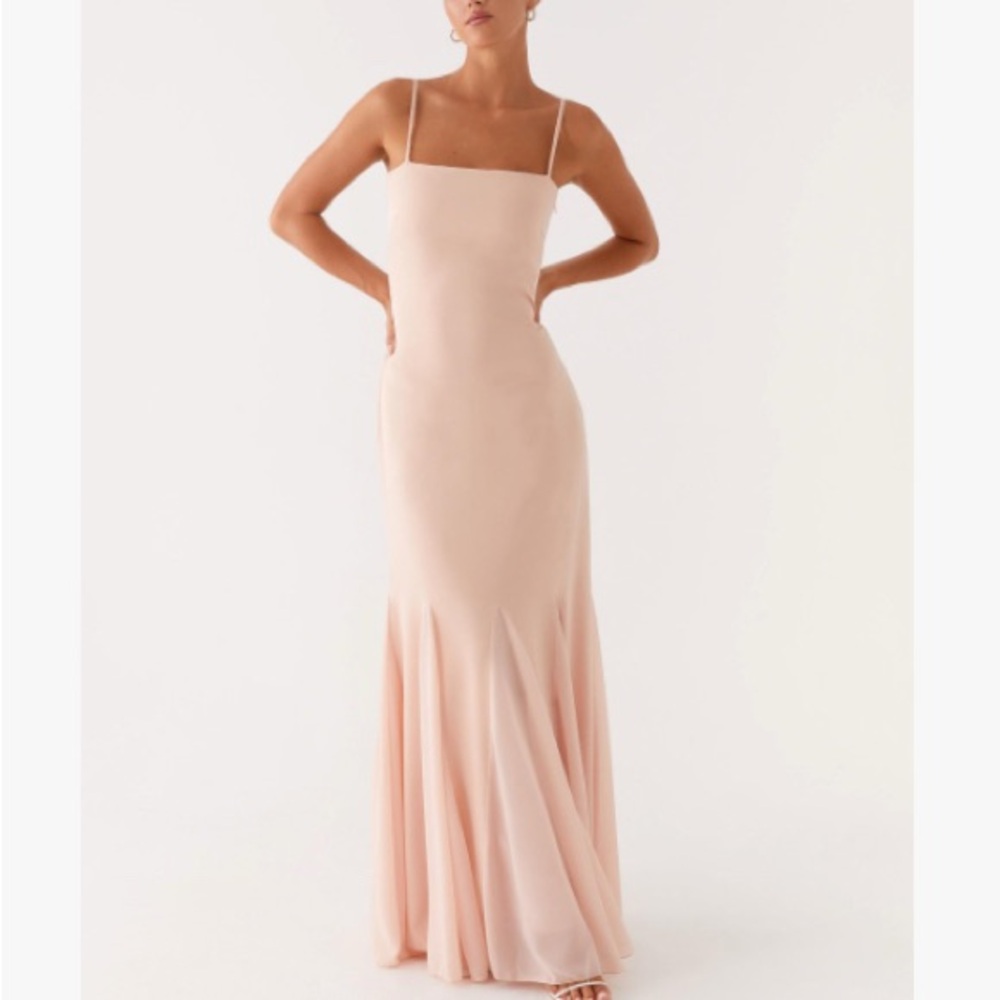 Peppermayo Soft Pink Maxi Dress